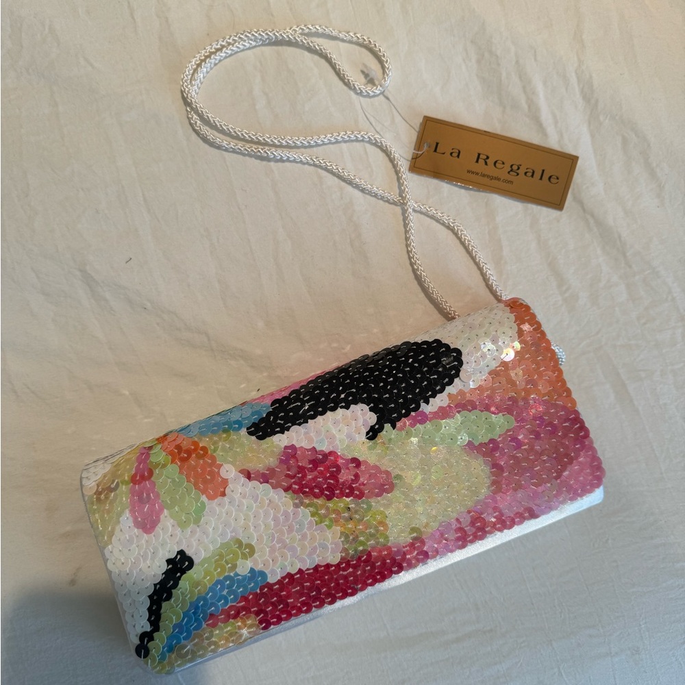 La Regale clutch and crossbody